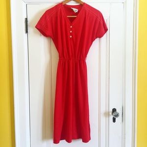 Red Vintage Dress